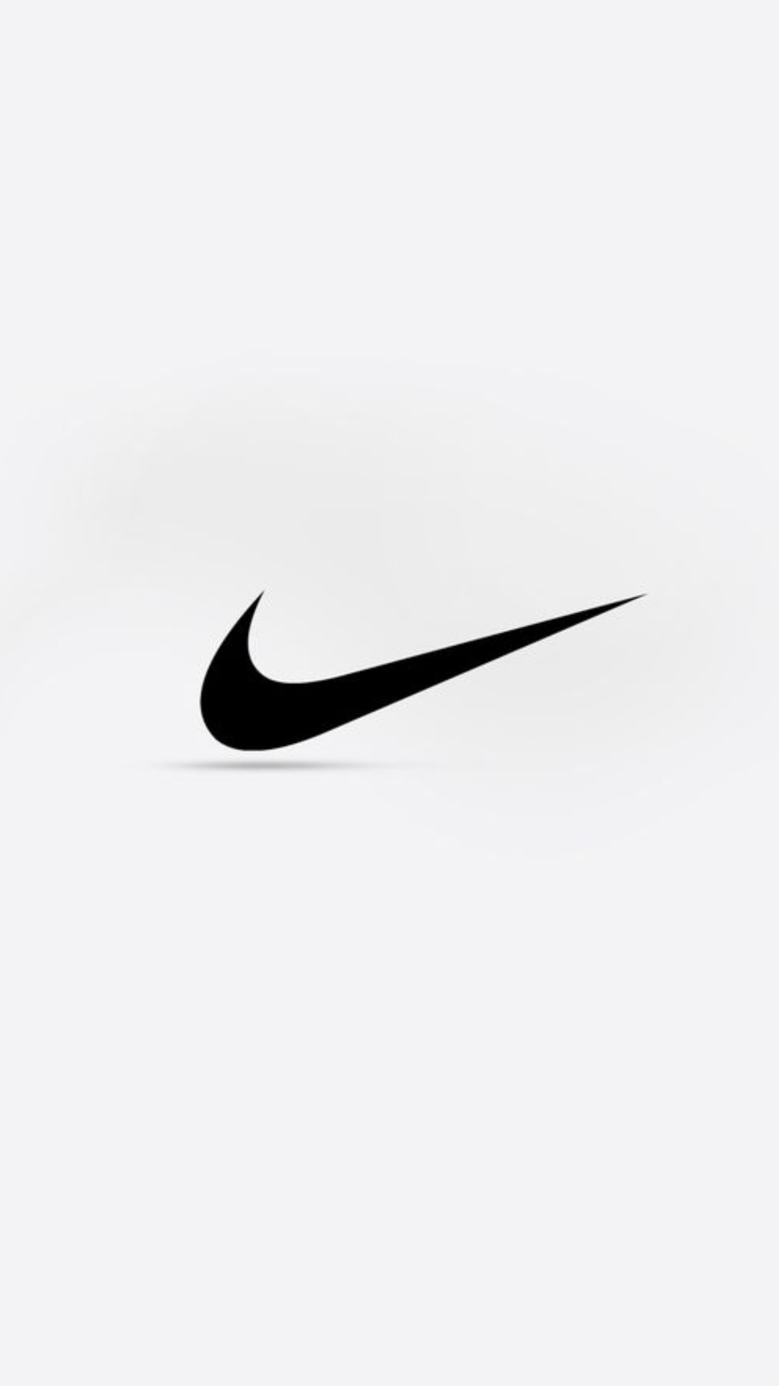 Логотип nike на белом фоне (чёрный, hd, nike, белый)