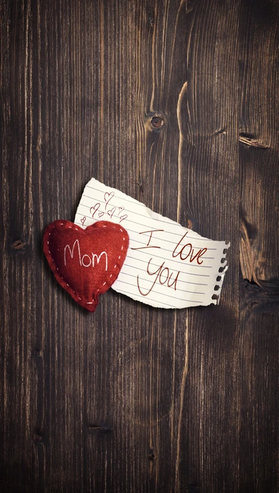 love, mom, you