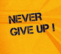 Never Give Up Logo