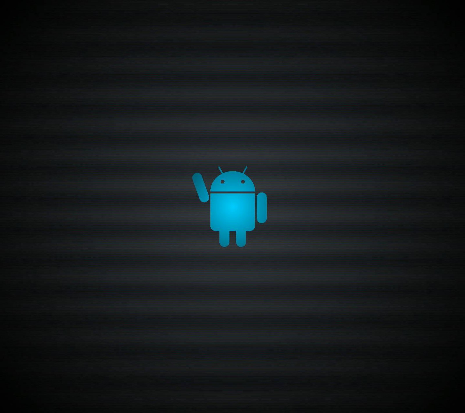 Gros plan sur un logo android bleu sur fond noir (android, noir, bleu, android bleu)