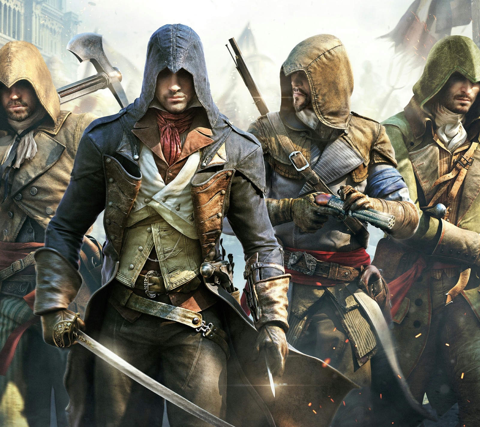 Assassin creed is a game with a lot of characters (entertainment, games)