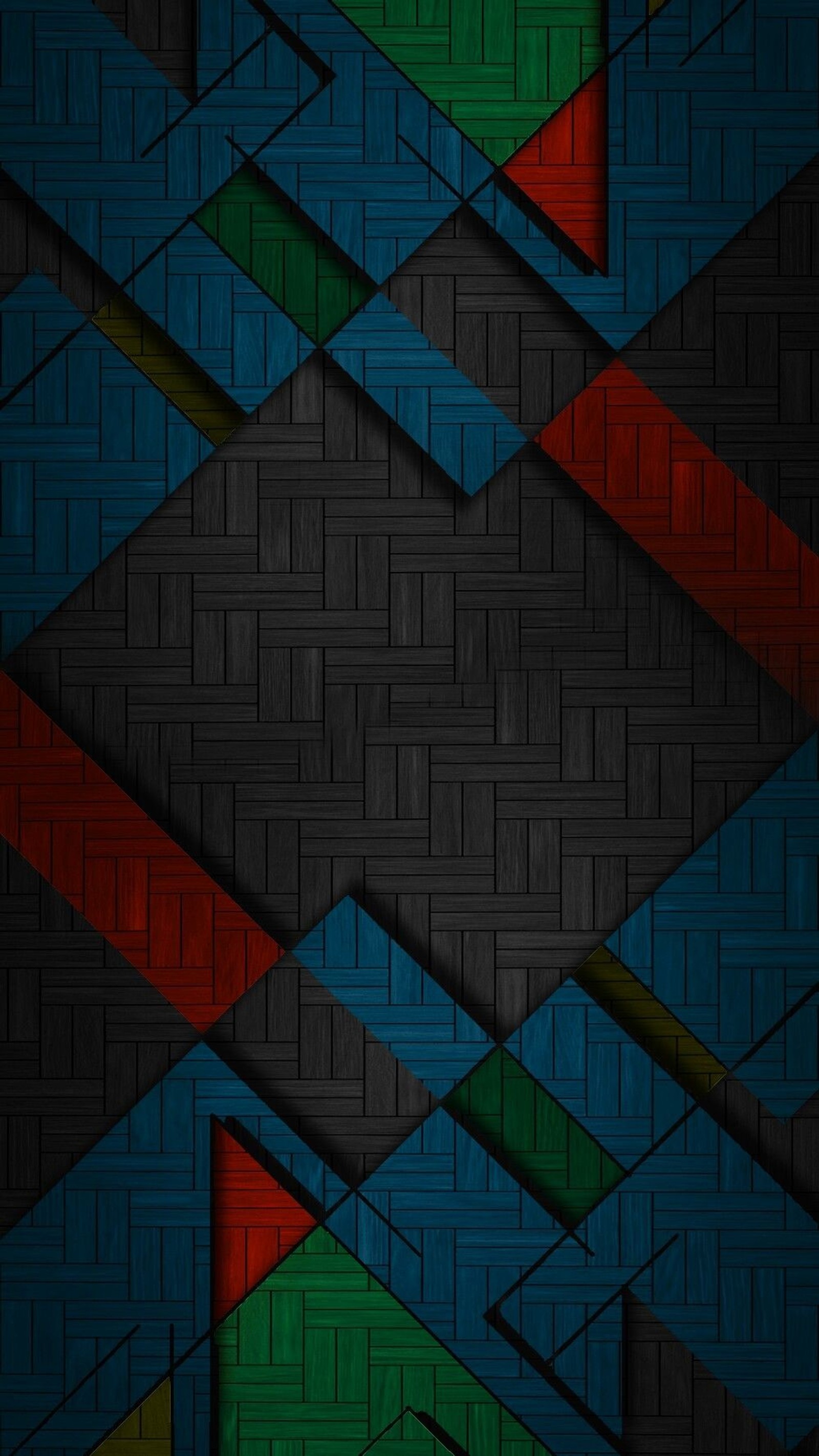 A close up of a black background with a colorful pattern (abstract, art, other)