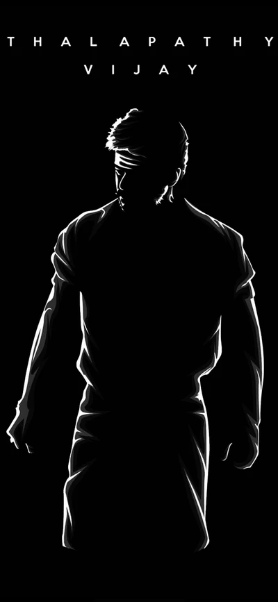 Thalapathy Vijay: A Hero in Silhouette