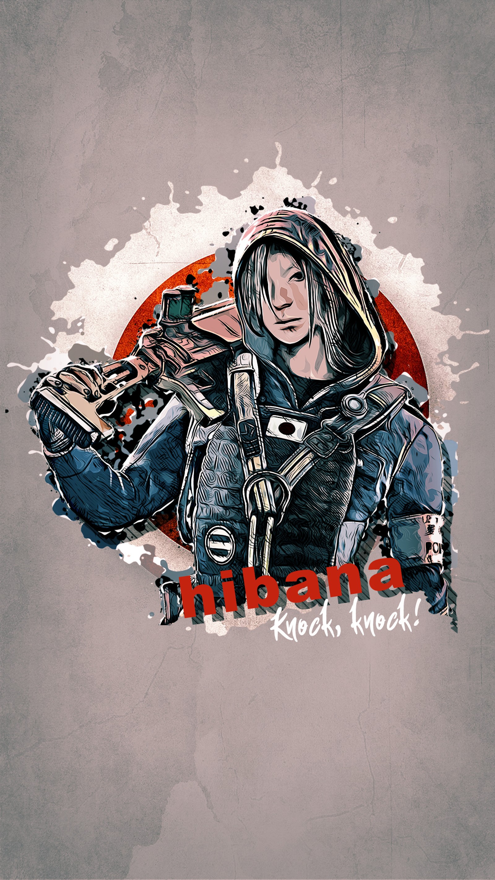 Lade hibana, rainbow six siege Hintergrund herunter