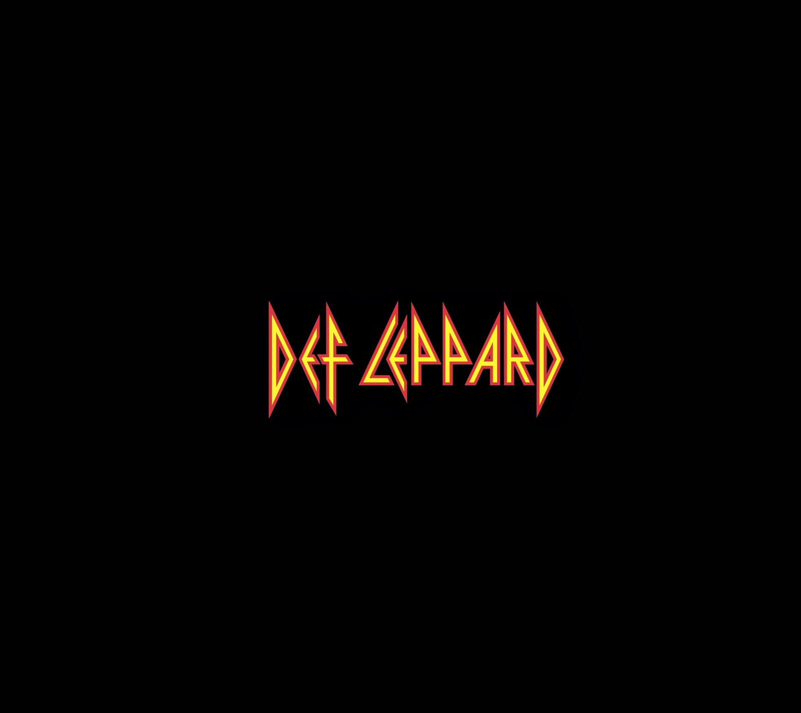 Descargar fondo de pantalla negro, def leppard, pesado, metal, roca