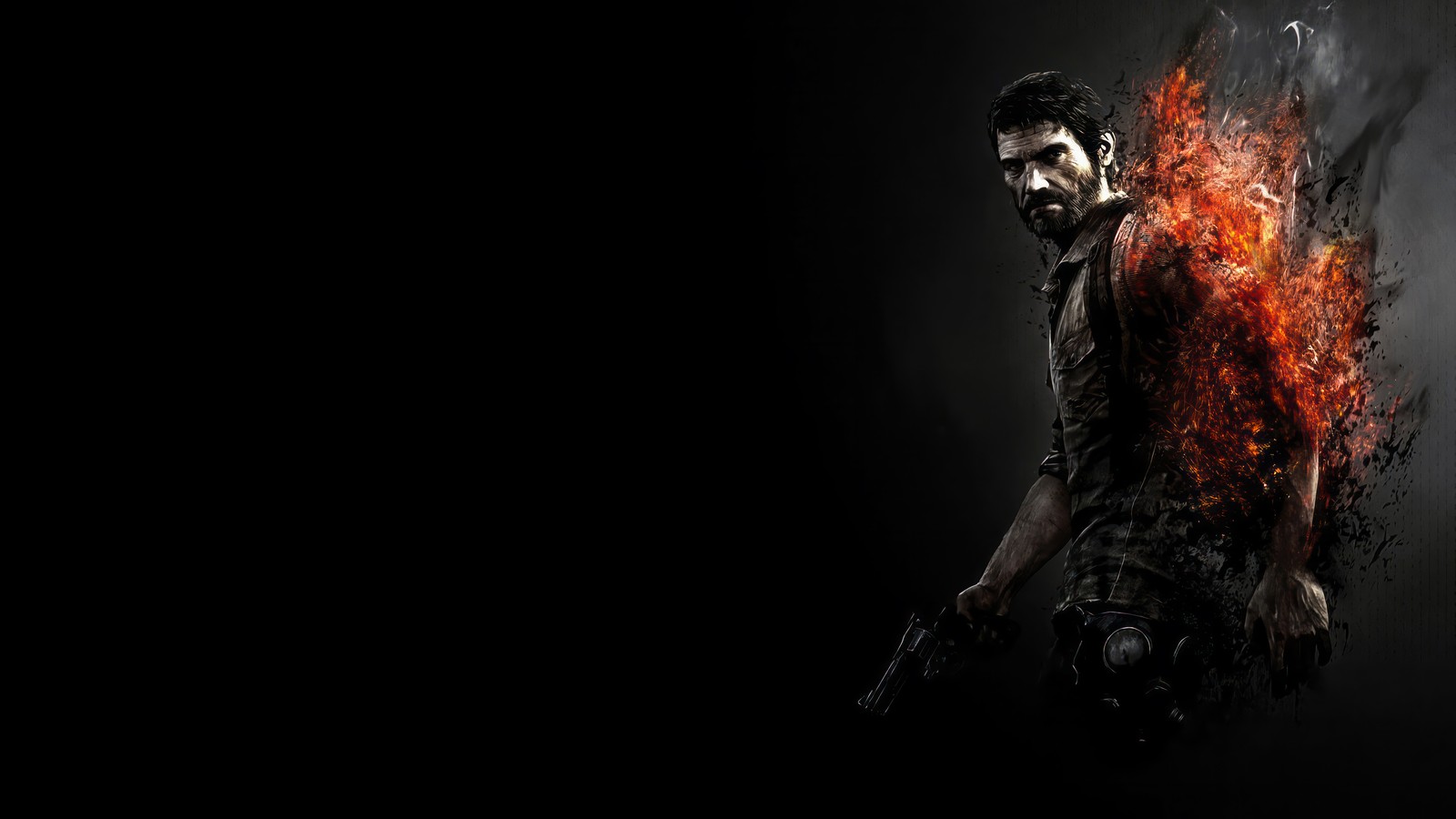 joel, the last of us, video game wallpaper