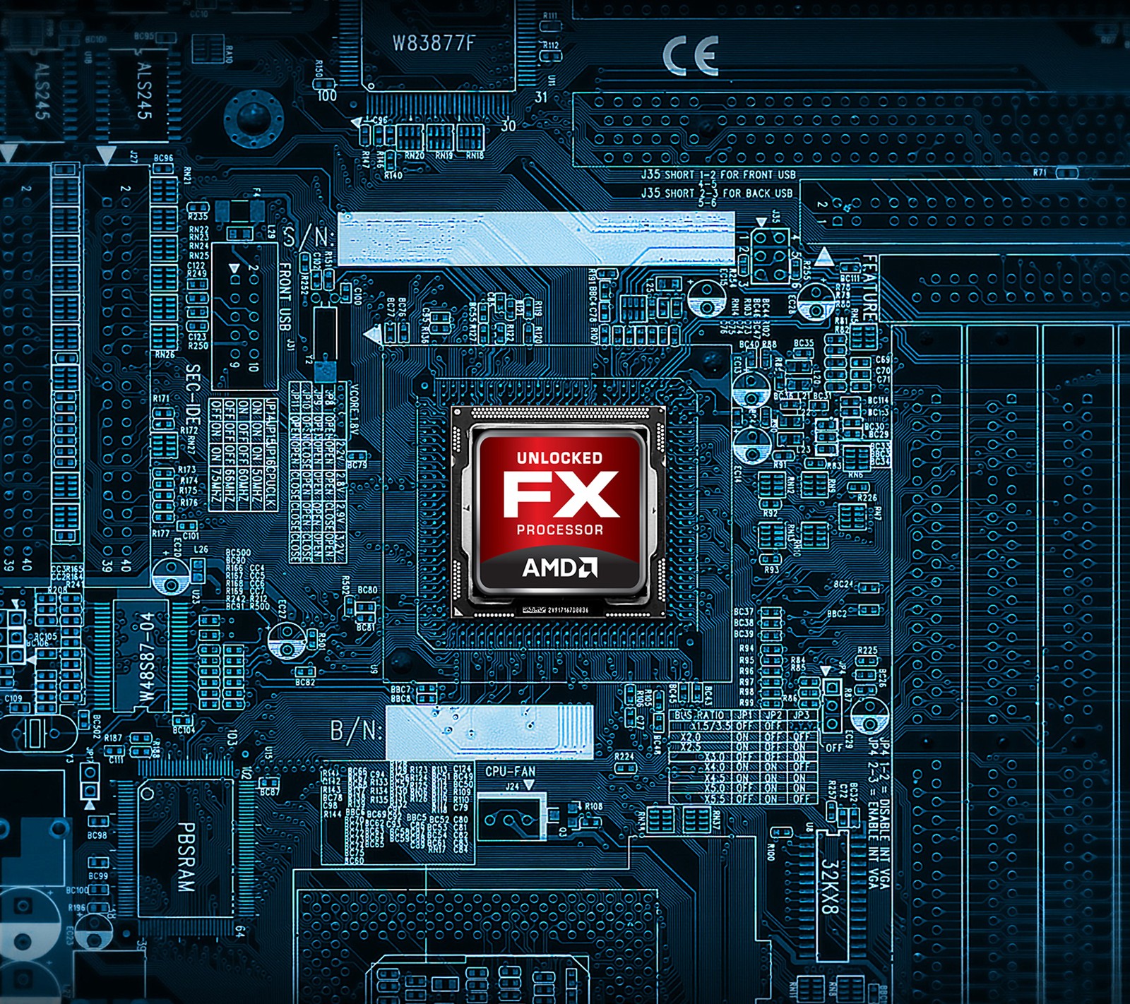 Скачать обои amd, amd forever, цп, fx