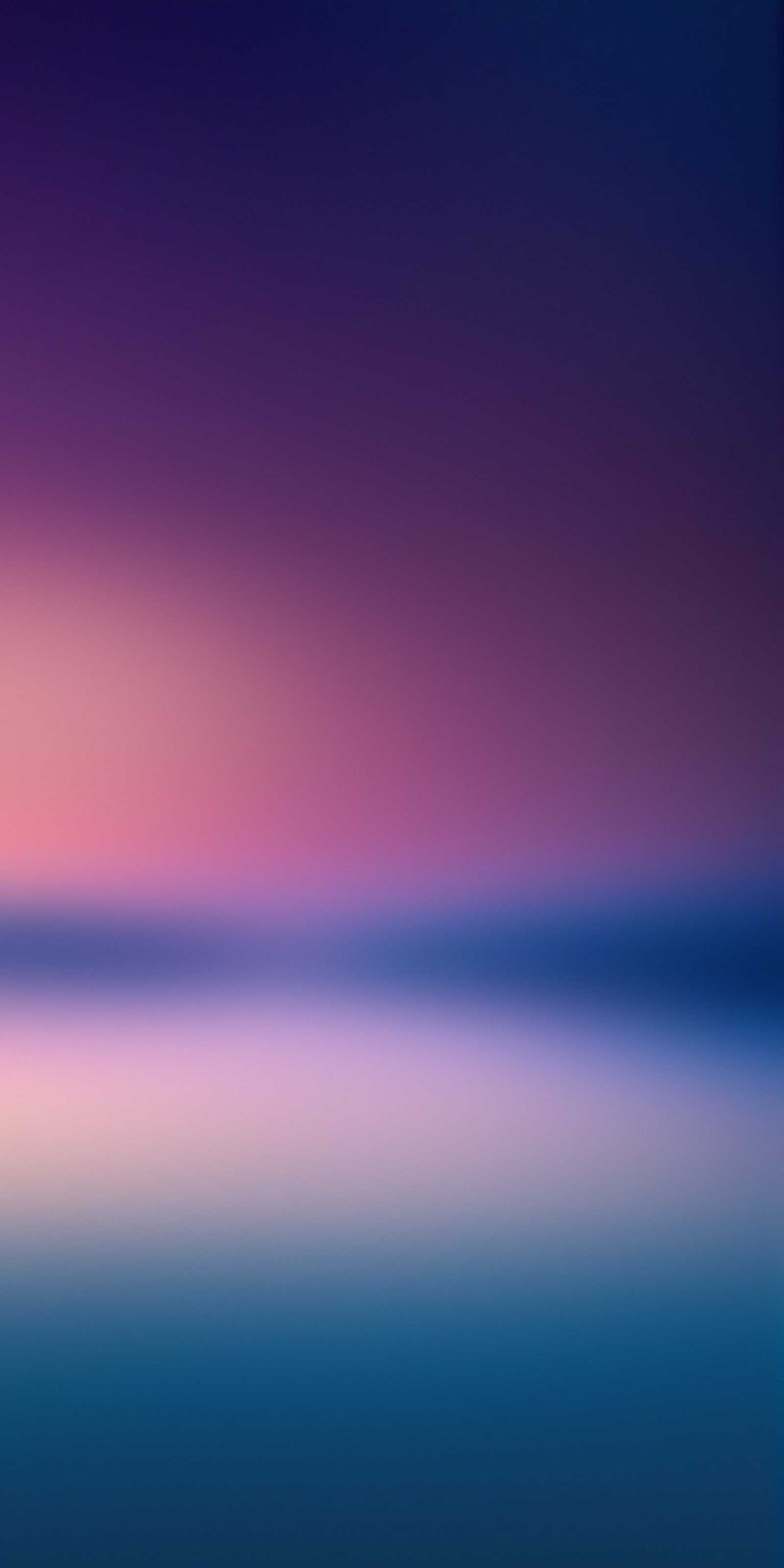 Blurred image of a sunset over a body of water (lg, lg v30, telephone, blue, colorfulness)