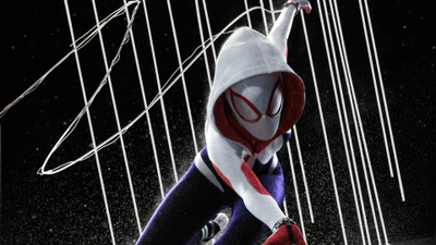 Spider Gwen in Aktion: Eine dynamische Marvel Comics Heldin