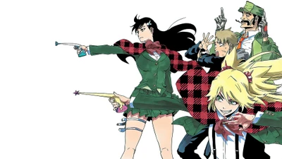 Dynamic Anime Cast from 'Burn the Witch' in Action