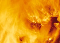 flame, fire, yellow, orange, contemporary art wallpaper