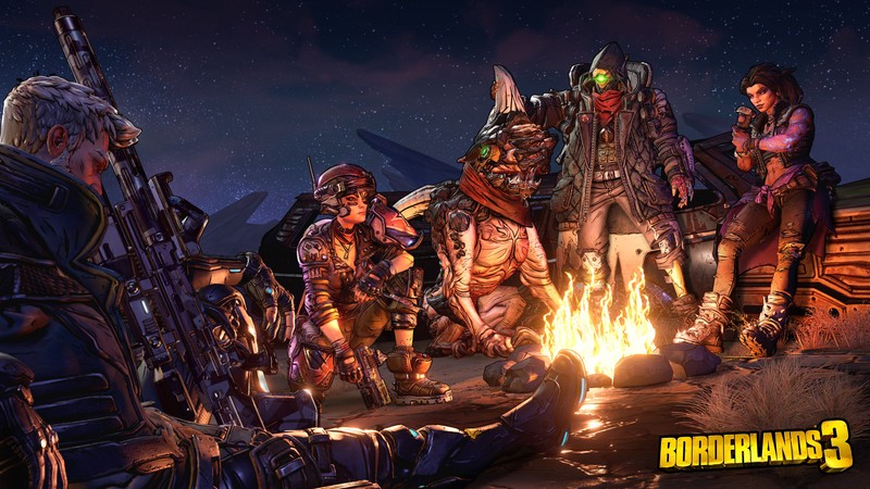 Borderlands 3 выходит в nintendo store (borderlands 3, видеоигра, зейн, zane, моз)