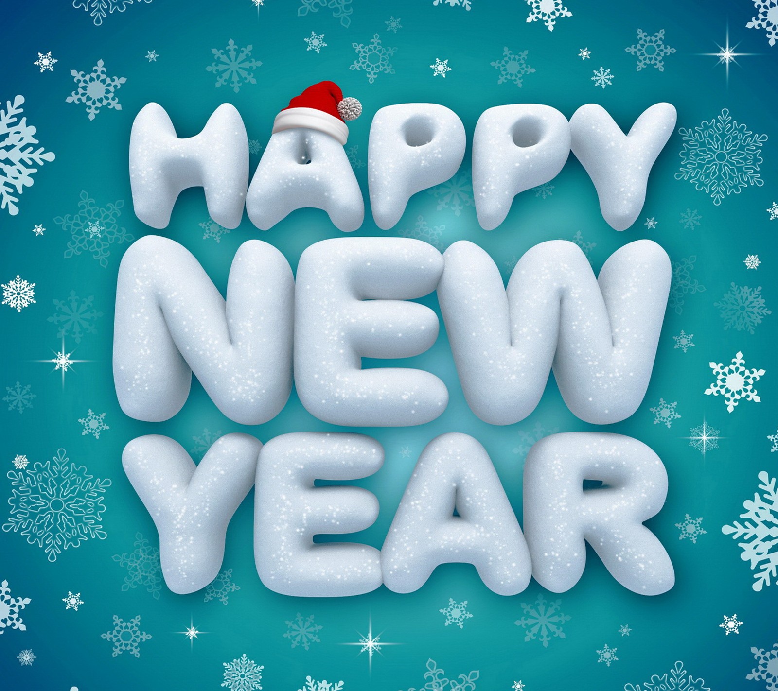 2014, 3d, happy, new year Download Wallpaper