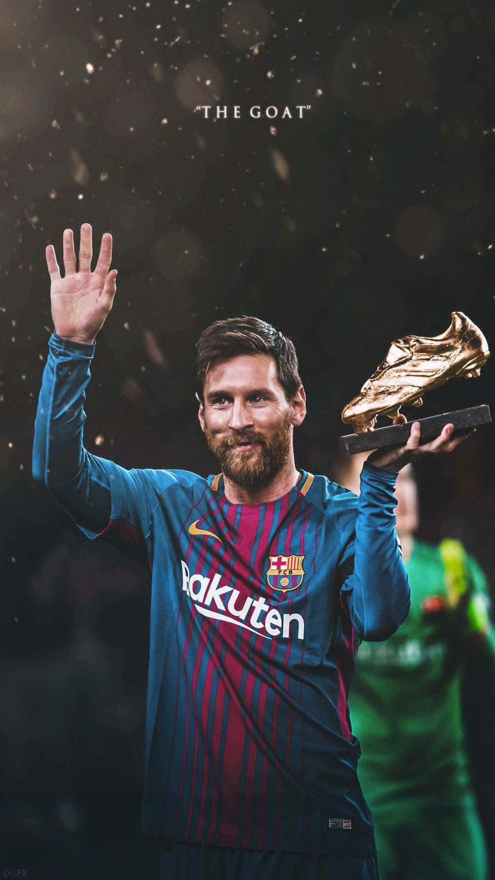 messi, the goat Download Wallpaper