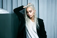 zoe kravitz, 5k, actriz estadounidense, gente, fondo de pantalla 4k