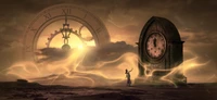 clock, adventure game, games, atmosphere, sunlight wallpaper