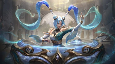 Voyage Immortel : Édition Prestige Sona Splash Art de League of Legends