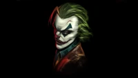 Artistic Portrait of the Joker from 2019 Film