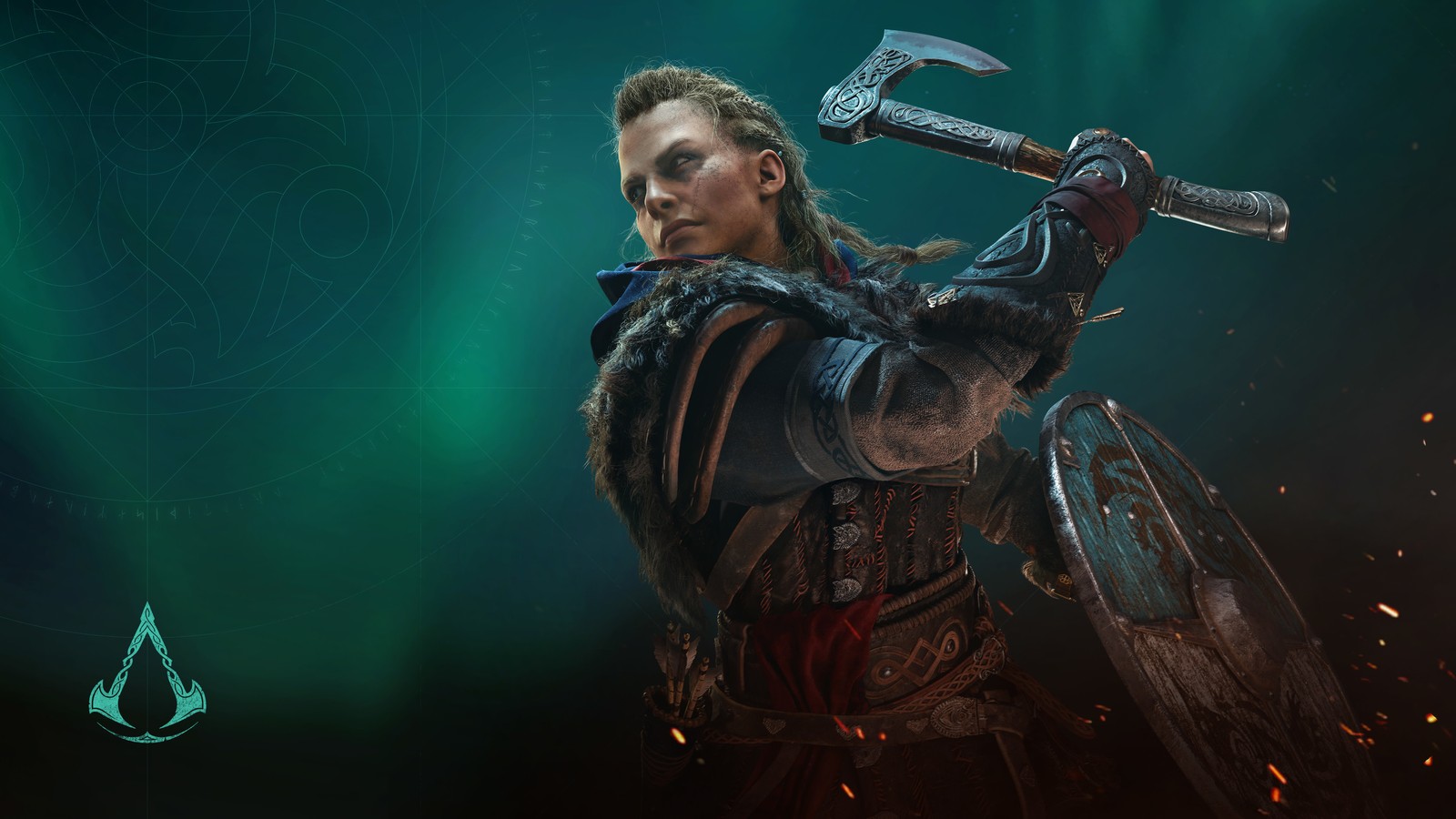 female eivor, viking raider, assassins creed valhalla, pc games, playstation 4 wallpaper