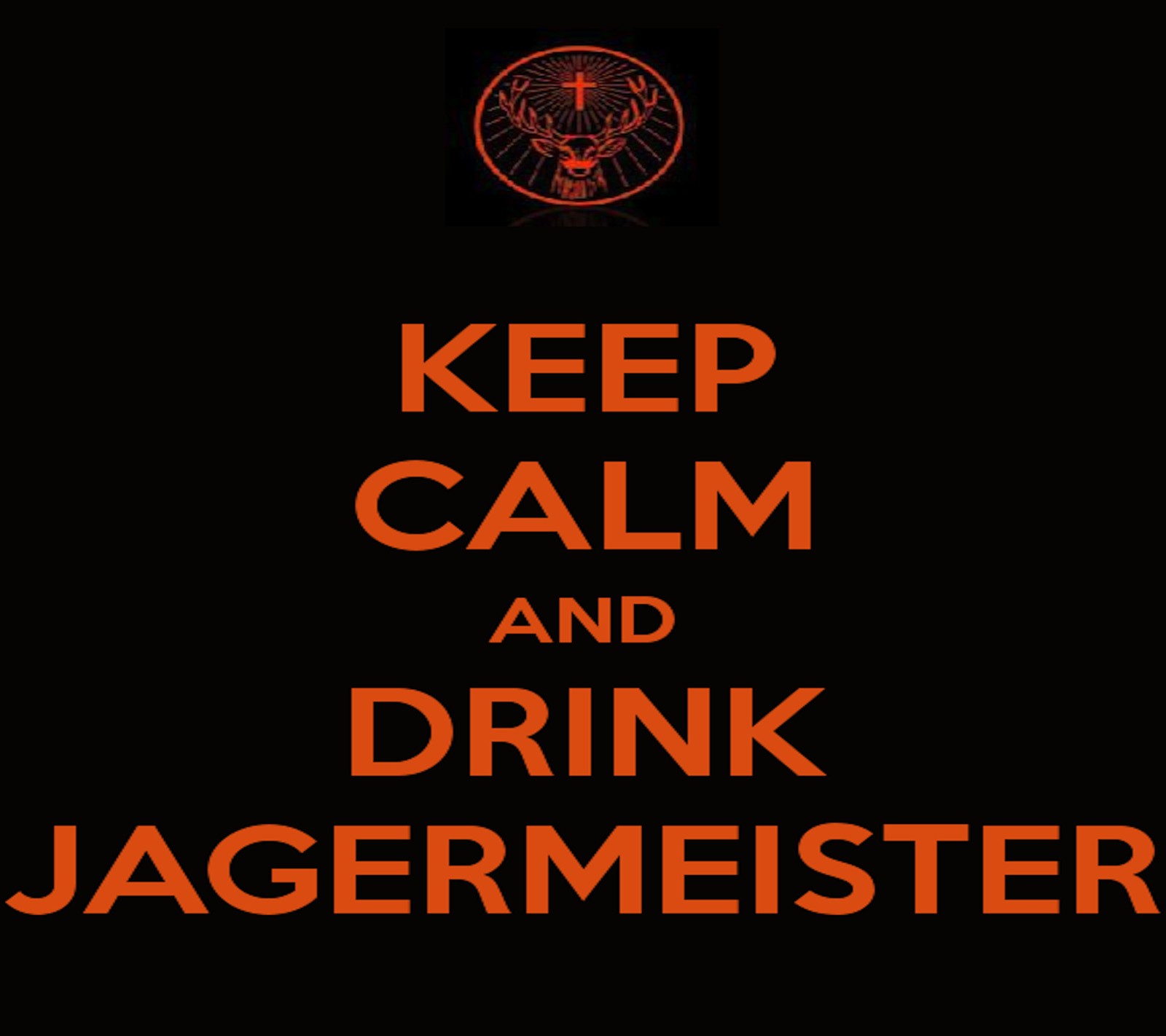 Скачать обои напиток, jager, ягермейстер, jagermeister, сохраняй спокойствие