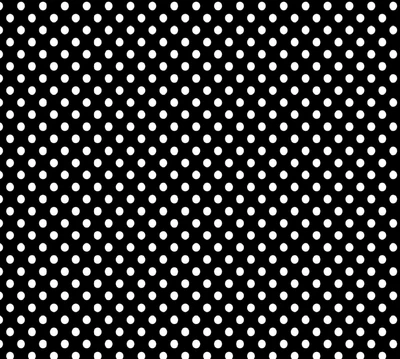 Black Background with White Polka Dots Pattern