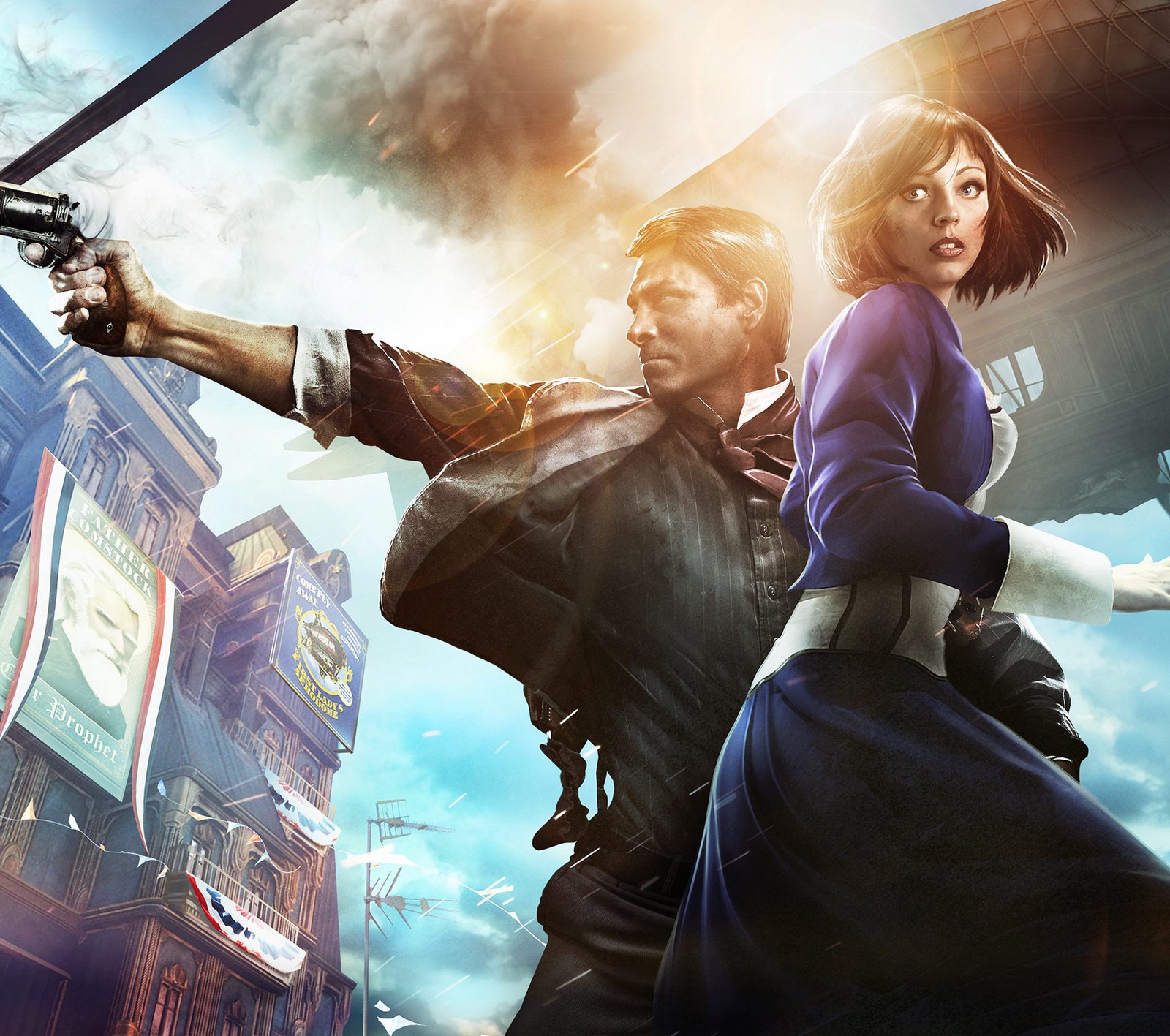 bioshock, games, infinite, irrational Download Wallpaper