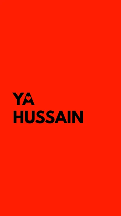 Ya Hussain : Un hommage audacieux en rouge et noir