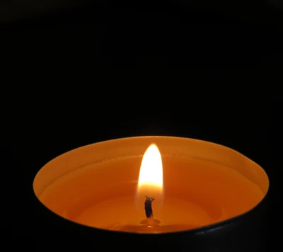 Illuminating Memories: A Candle's Gentle Glow