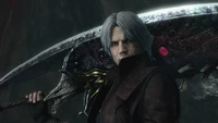 Dante com espada de Devil May Cry 5