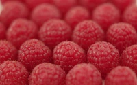 Freshly Ripened Raspberries: A Sweet Natural Delight