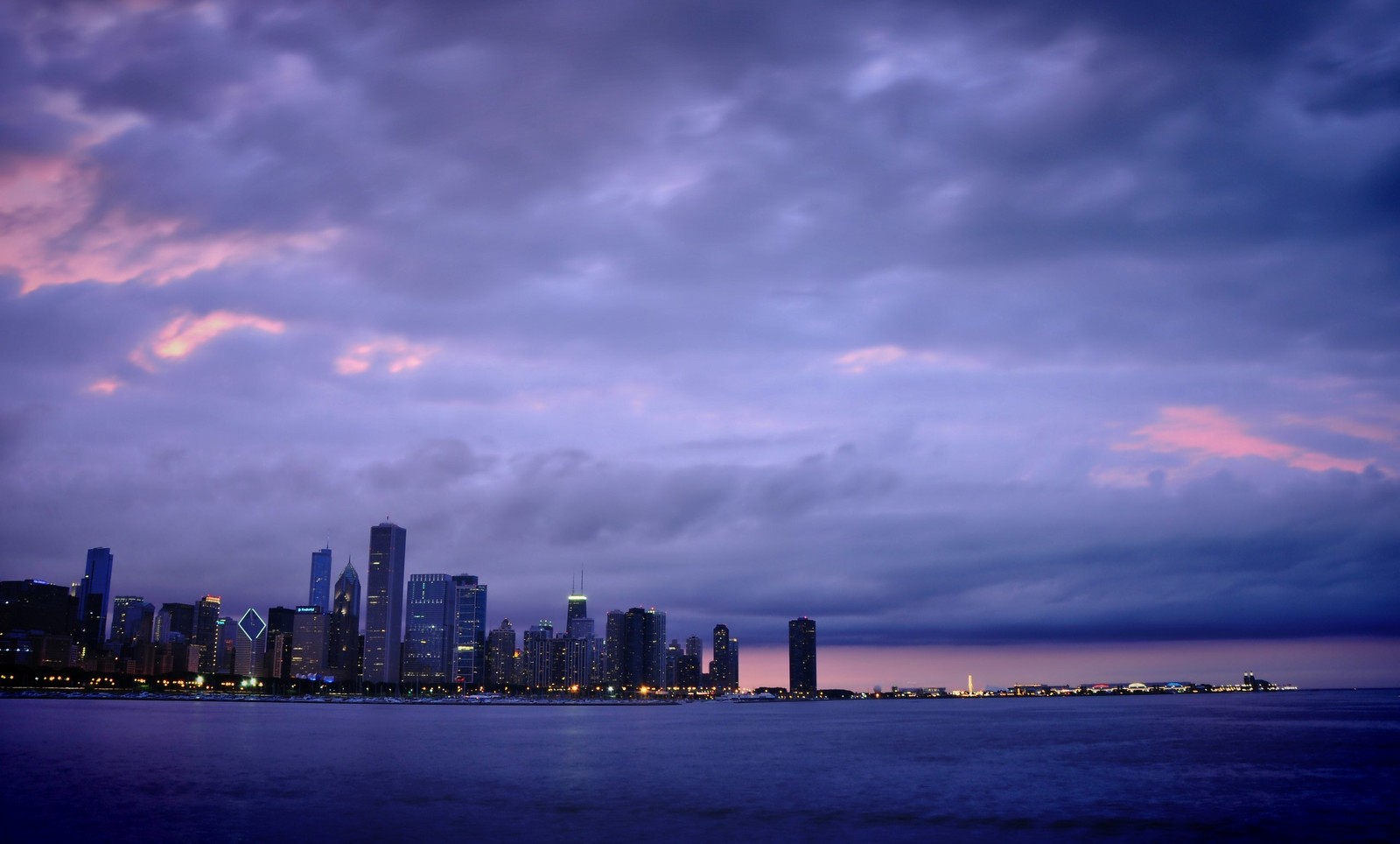 chicago, skyscraper, cityscape, city, skyline wallpaper