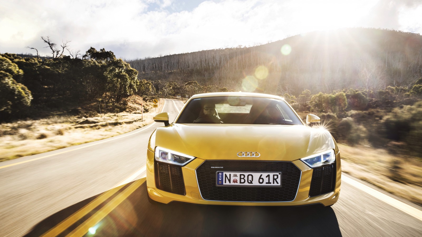 Lade audi, superauto, audi r8, v10 motor, kraftfahrzeug Hintergrund herunter