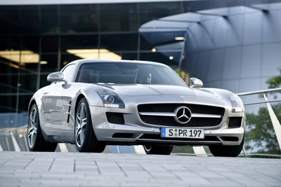 coche, coche deportivo, automóvil deportivo, mercedes benz, mercedes benz sls amg