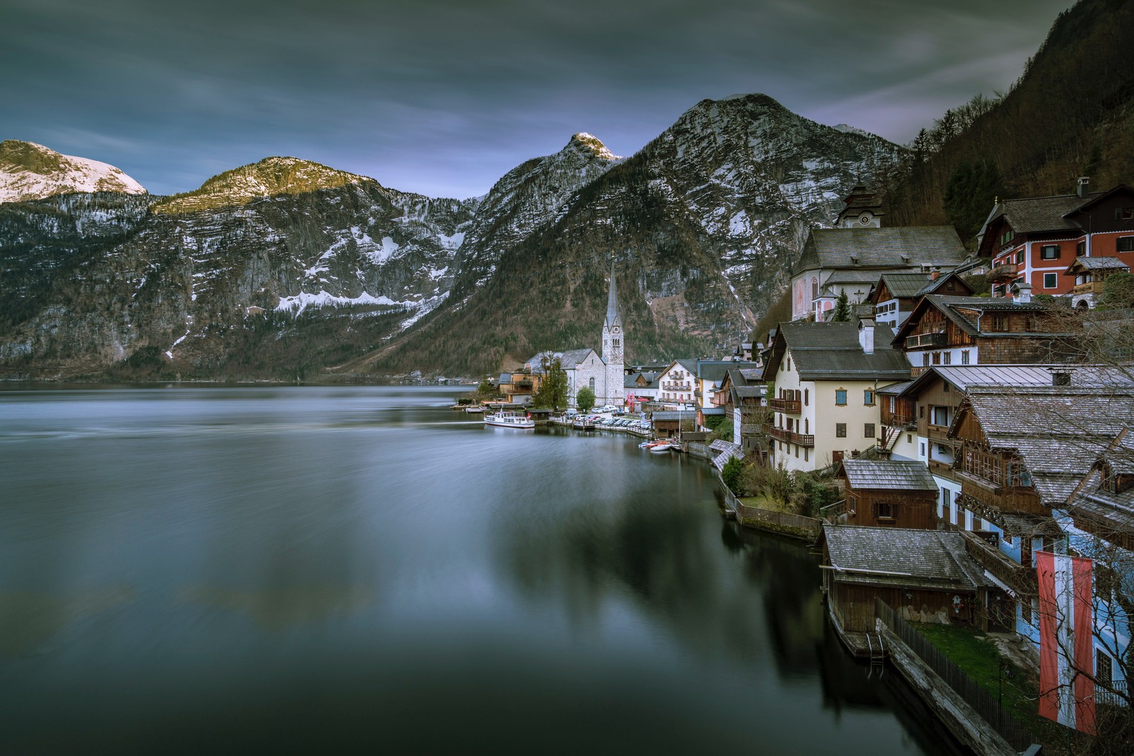 nature, water, fjord, reflection, mountain wallpaper