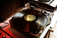 phonograph record, gramophone record, technology, tech wallpaper