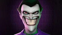 Joker's Sinister Smile: A Cartoon Icon of Chaos