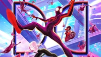 Spider-Man: Across the Spider-Verse Featuring Miles Morales and Gwen Stacy