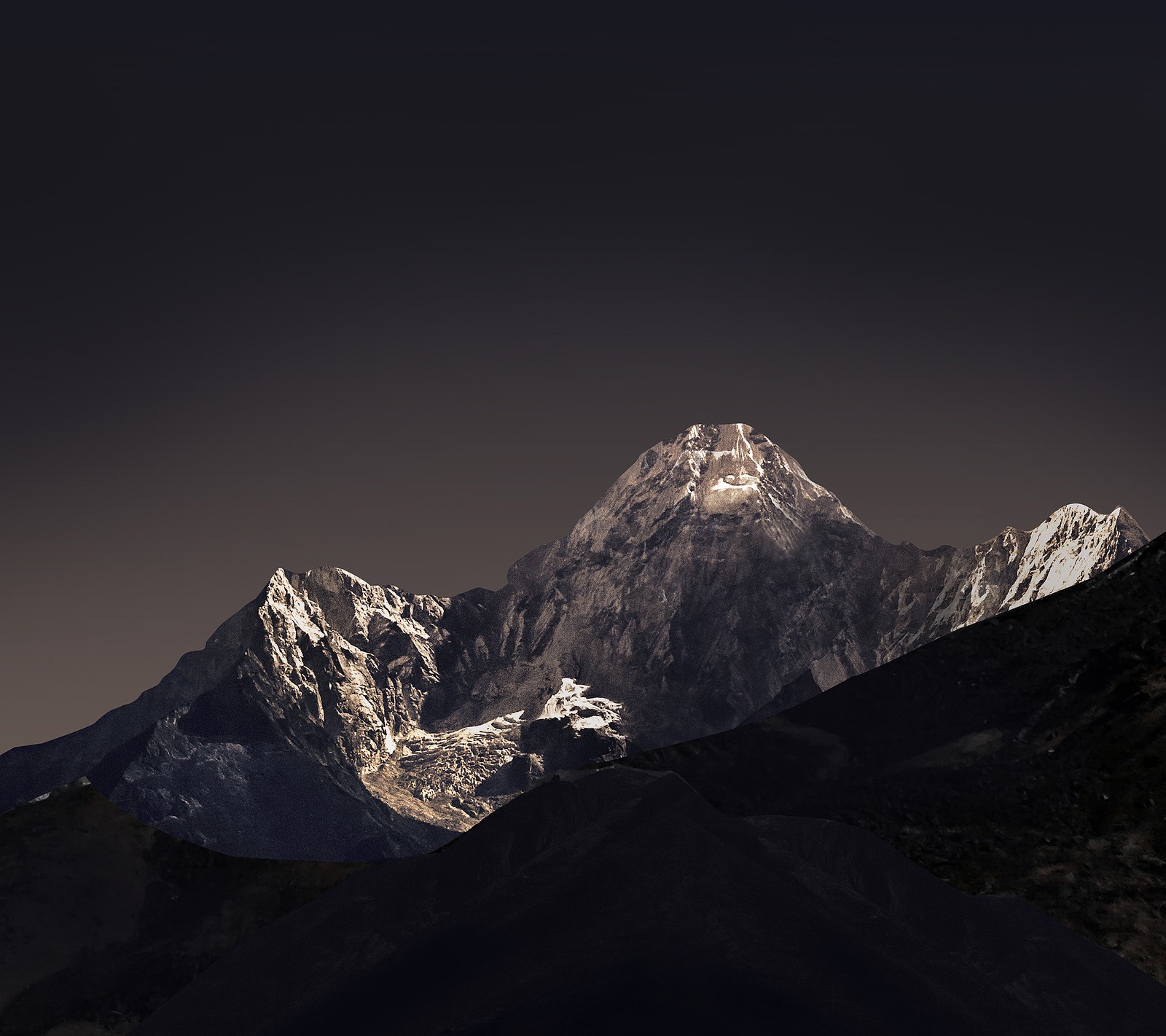 Descargar fondo de pantalla negro, frío, oscuro, alto, hielo