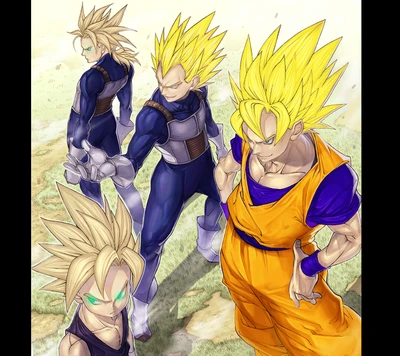 dragon ball, goku, sayayin