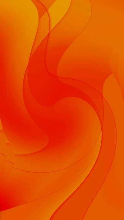 abstracto, color, naranja