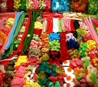 A Vibrant Array of Colorful Candy Delights