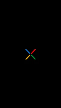 Logo coloré de Nexus sur fond noir