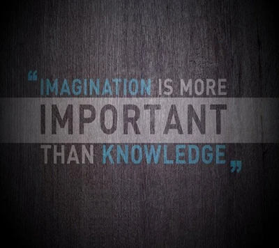 imagination, important, connaissance, sympa, dicton