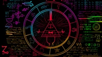 Descargar fondo de pantalla bill cipher, gravity falls