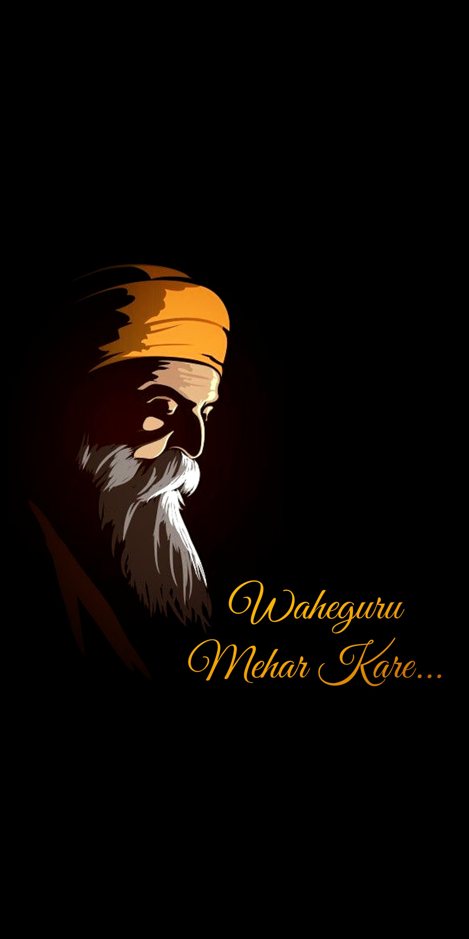 Descargar fondo de pantalla guru nanak dev ji, iphone, punjabi, samsung, satsriaakal