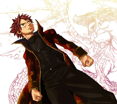 Natsu Dragneel: O Caçador de Dragões de Fogo de Fairy Tail