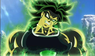 Fúria de Broly: Transformação Super Saiyajin em HD