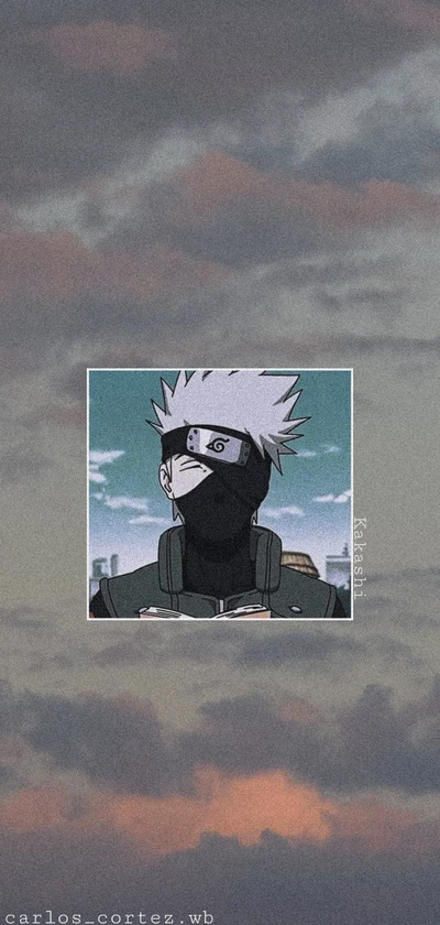 estética, anime, kakashi, naruto