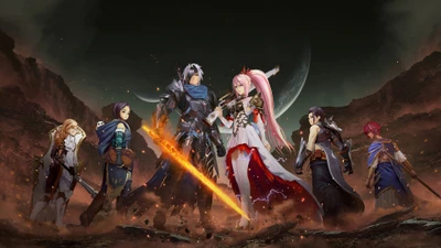 tales of arise, видеоигра, персонажи, альпен, шионне