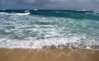 onda de vento, oceano, mar, onda, corpo de água